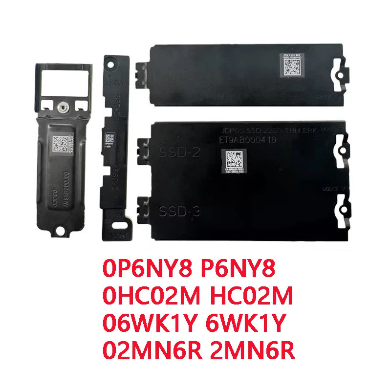 แล็ปท็อปใหม่ M.2 SSD1 SSD2 SSD3 2280 วงเล็บฮีทซิงค์สําหรับ DELL Alienware 16 18 Area-51-AA18250 P6N 