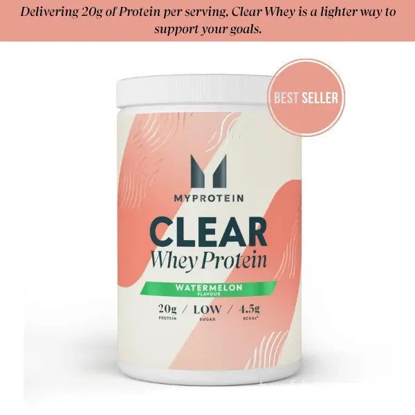 Clear Whey Isolate Protein Powder - มายโปรตีน
