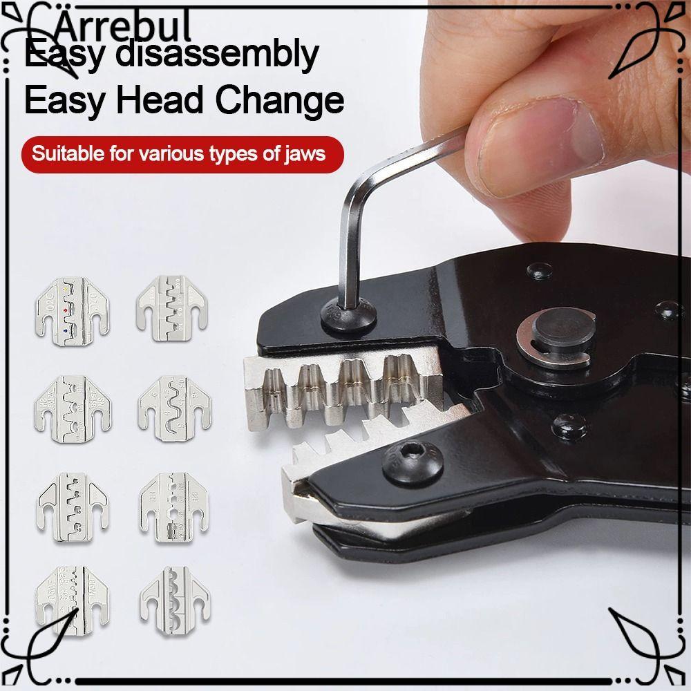AREBUL CRIMPING คีมขากรรไกร, 06WF 2549 03H โลหะผสม SN CRIMPING คีม Jaw, SN-2546B 02C 48B 58B กว้าง 4