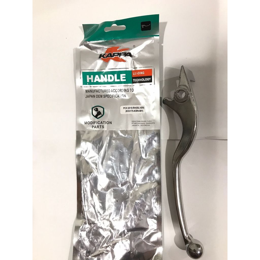 KAPPA HANDLE RIGHT BRAKE HANDLE PCX SILVER MNL