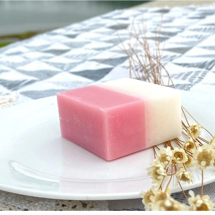 สบู่ทำมือ Rose Milk สบู่ล้างหน้าลดไรฝุ่น thumbnail 7