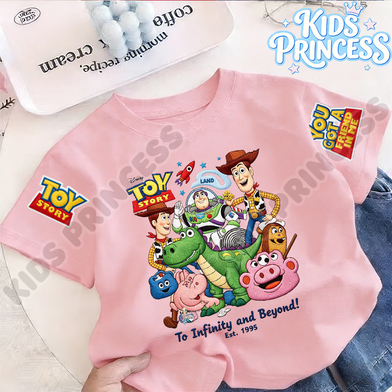 COD KIDS PRINCESS 2026 ตัวละครการ์ตูนแอนิเมชั่น เสื้อที ผ่อนคลาด เสื้อเชิ้ต สำหรับเพศชายและหญิง 90-150CM C99 ราคา ถูกที่สุด ดีลบีเคเค แกลเลอรีภาพที่ 7