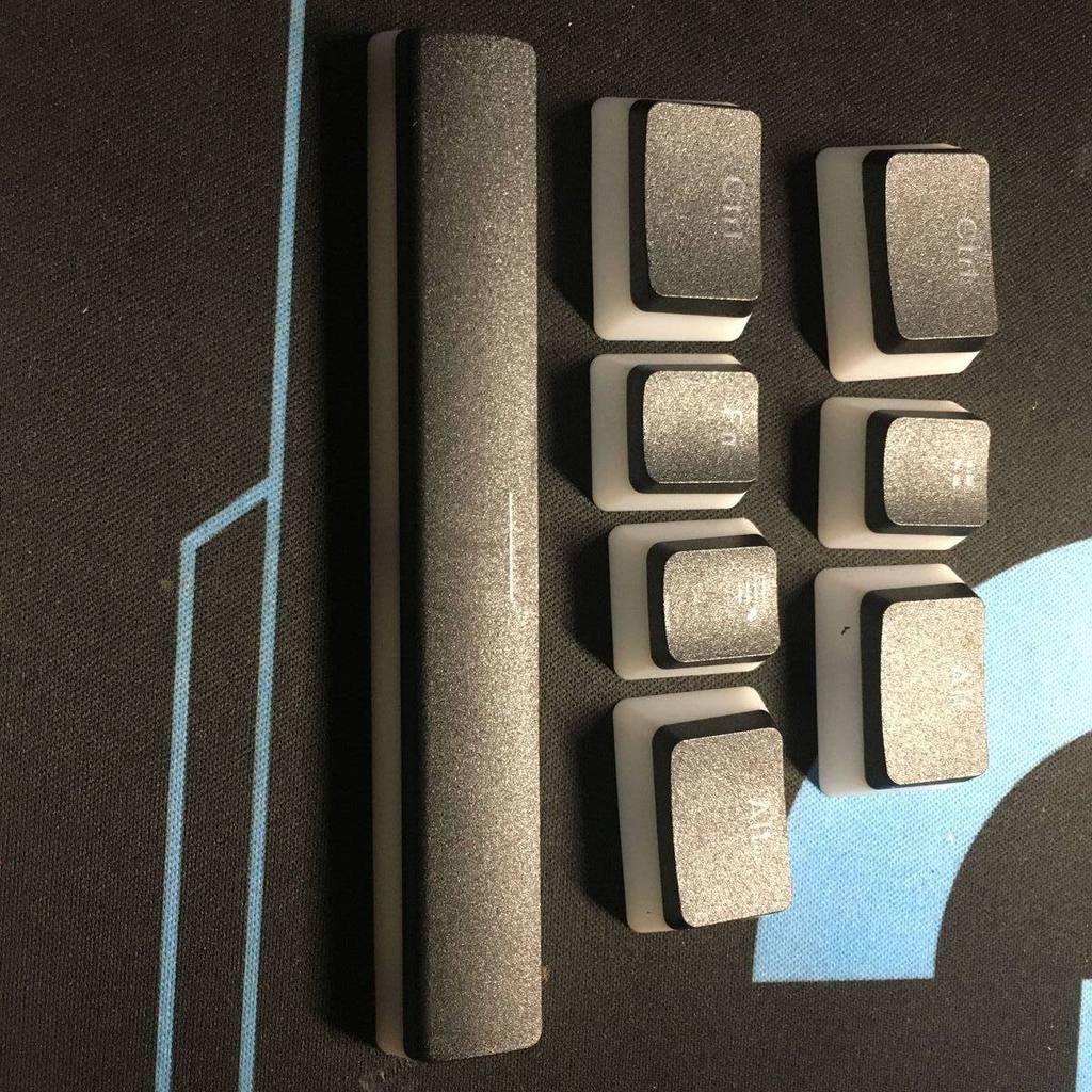 [คลังสินค้าพร้อม] Black Widow Standard Soul Hunter Elite Space k68/k70 Pudding Keycap เสริมคีย์ 6.0 
