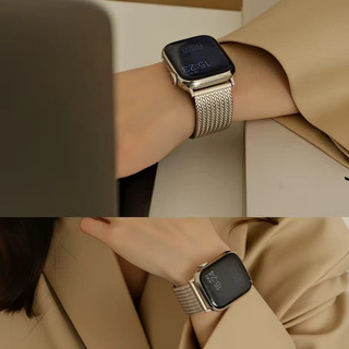 สายโลหะสําหรับ Apple Watch Series 11 10 9 8 7 SE 6 5 4 Ultra 3 2 สายสแตนเลสสําหรับ 42 มม.46 มม.40 มม.41 มม.45 มม.44 มม.49 มม.38 มม.