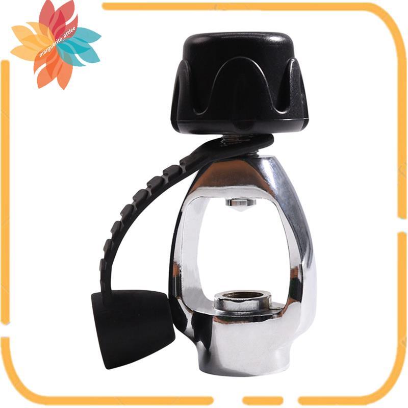 300Bar 4500Psi DIN To Yoke Regulator อะแดปเตอร์ดําน้ําถังแรงดันสูงบรรจุวาล์ว Din Station พร้อมหมวกกั