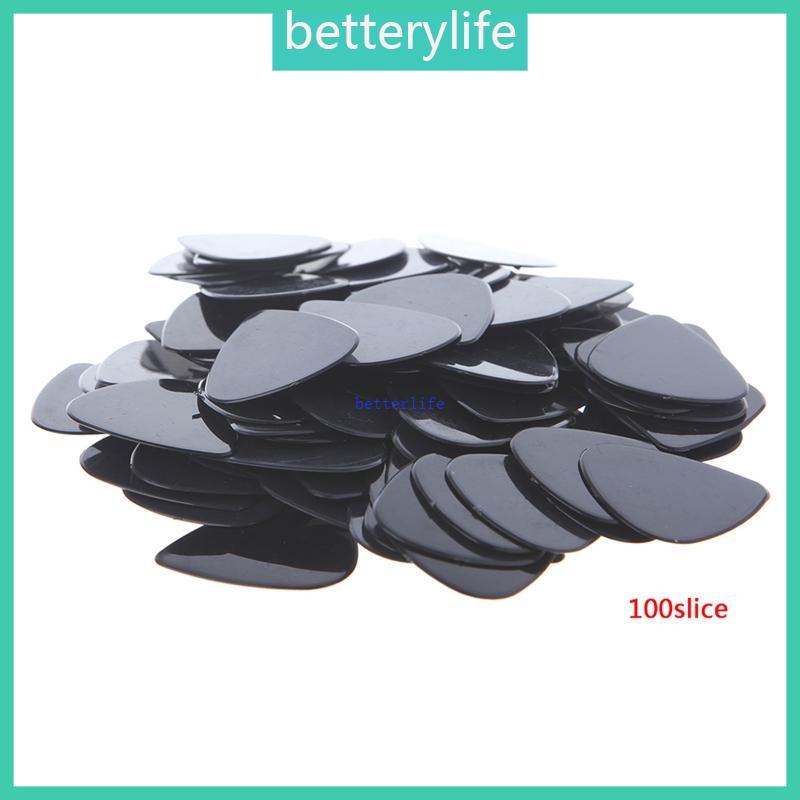 BTF 100 ชิ้นอะคูสติกกีตาร์ไฟฟ้า Picks 0 71 มิลลิเมตร Plectrums เครื่องดนตรี