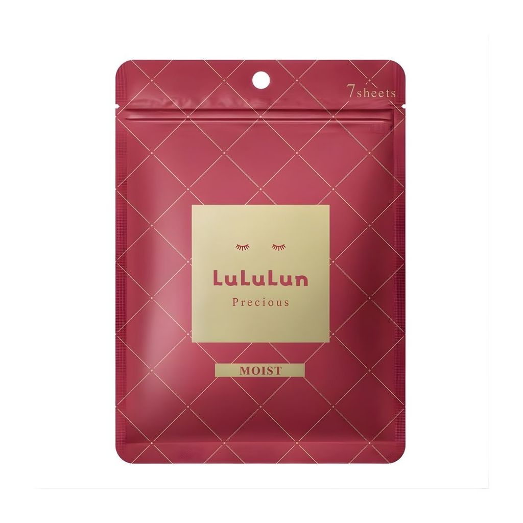 ลูลูลูน แผ่นมาสก์หน้าพรีเชียสมอยซ์ (LuLuLun Precious Moist Face Mask 7Sheet)