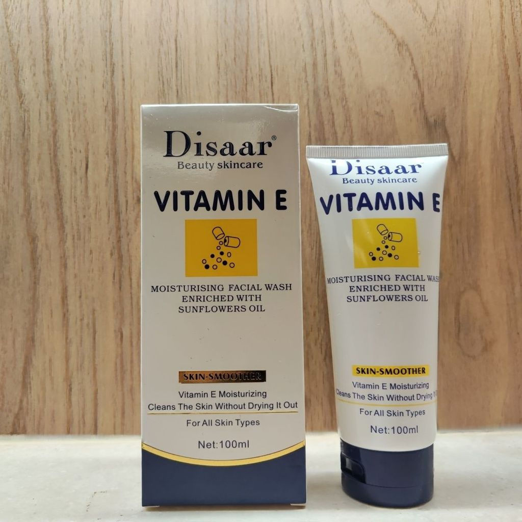 New Product#disaar Vitamin E Deep cleansing facial cleanser12Y