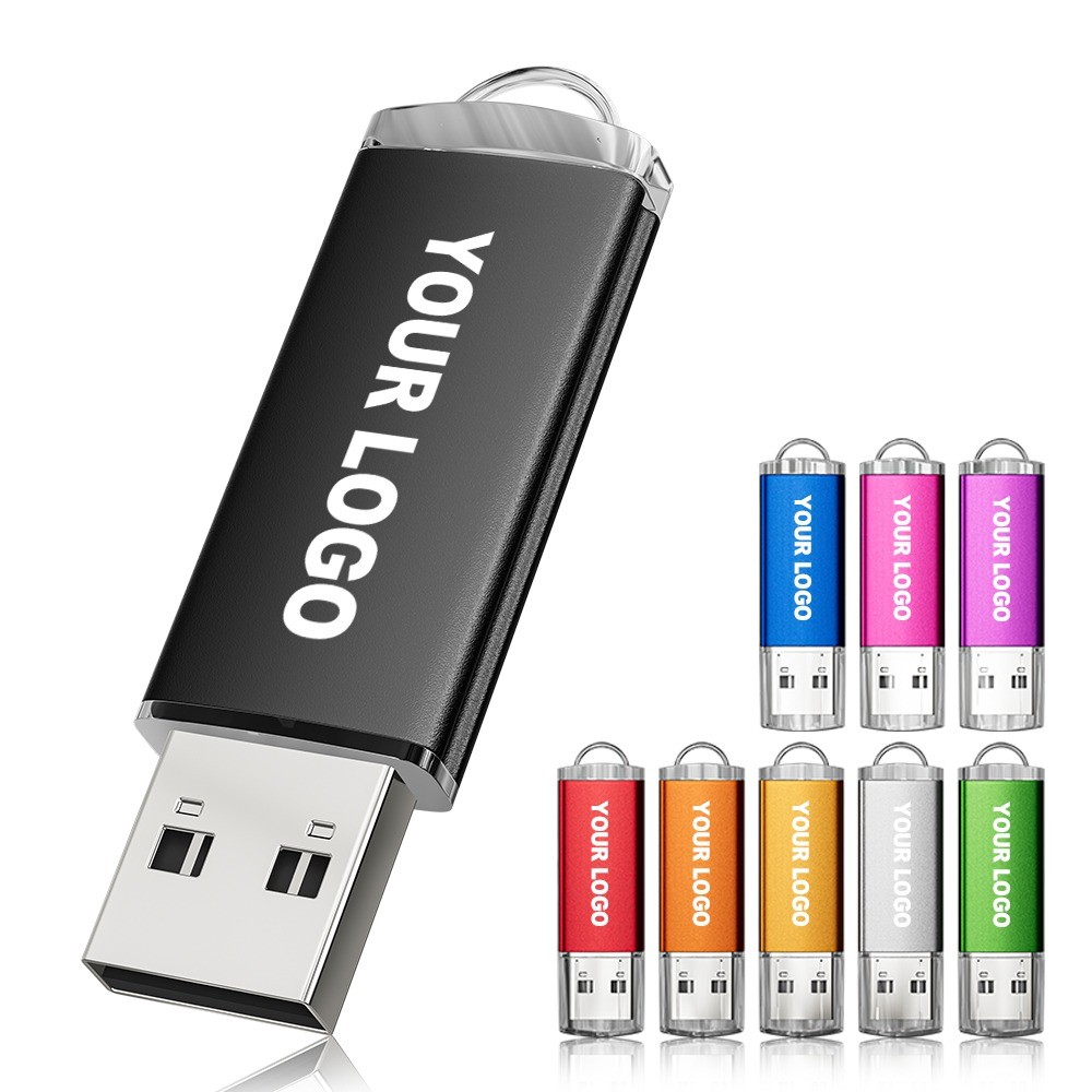 โลหะ USB2.0 แฟลชไดรฟ์ 128GB 64GB 32GB ความเร็วสูง 16GB 8GB 4GB หน่วยความจําแฟลช USB Stick U Disk usb