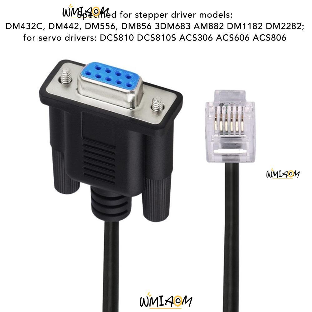WMIAOM 6P6C LAN , Plug and Play หญิง RS232 DB9Pin หญิง RJ11 RJ12, ทนทาน RS232 to RJ11 RJ12 สําหรับ L