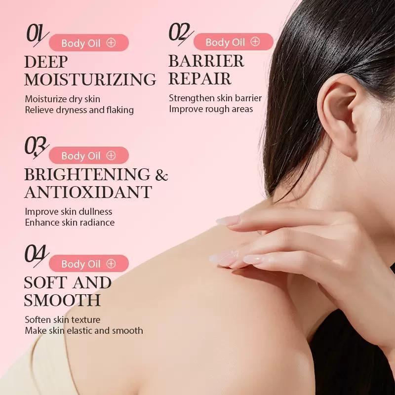 Body Oil 130ml ออยล์บำรุงผิว แบบเนื้อเจล รูปที่ 3