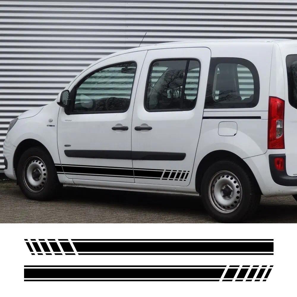 สติกเกอร์ด้านข้างรถยนต์สําหรับ Mercedes Benz Citan W415 T-Class Nissan Townstar NV250 Renault Kangoo