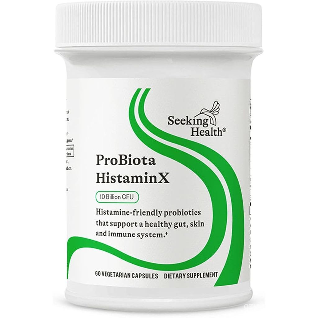 Seeking Health ProBiota HistaminX - อาหารเสริมย่อยอาหารสําหรับ Gut Health Support - รองรับ Histamine