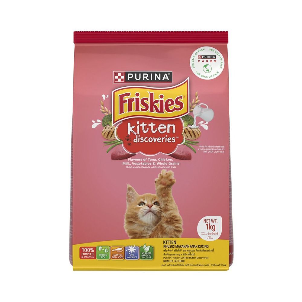 [สินค้าส่งด่วน] ฟริสกี้ส์ คิตเท่น ดิสคอฟเวอรี่ 1 ก.ก. FRISKIES KITTEN DISCOVERY 1 KG