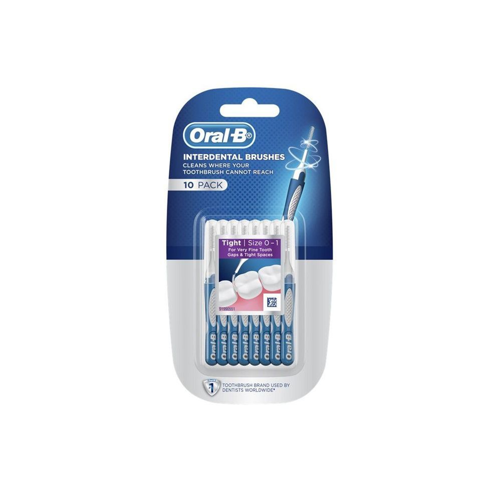 [สินค้าส่งด่วน] ออรัลบี แปรงซอกฟัน แพค 10 ORAL B INTERDENTAL BRUSHES PACK 10