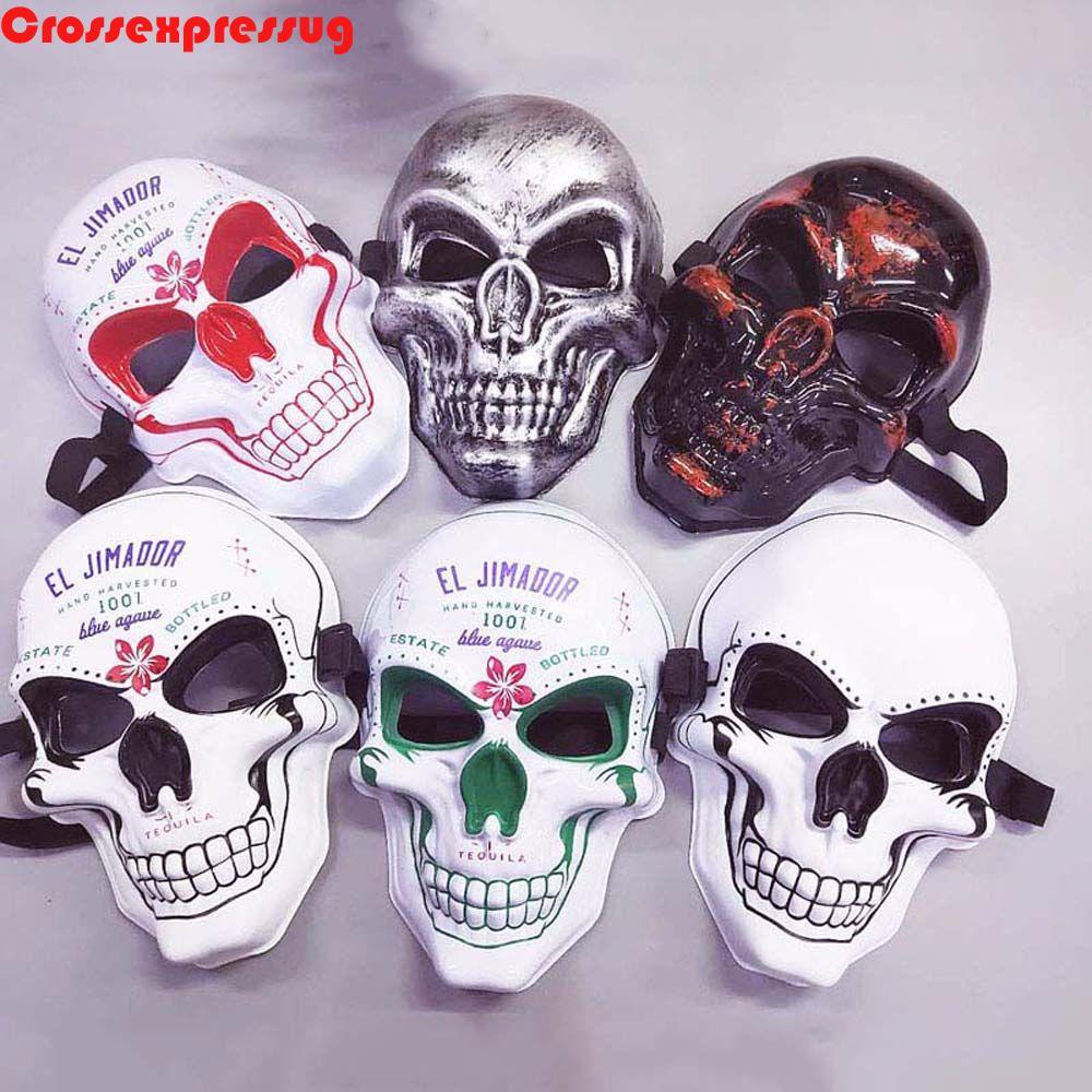 VORTEX หน้ากากคอสเพลย์ Masquerade Party Multicolor Anime Mask Ghost Skeleton Mask Party Mask Props