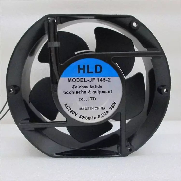JF 145-2 ยี่ห้อใหม่ HLD 220V 0.22 38W 17251 17 ซม. Axial Fan พัดลมระบายความร้อน