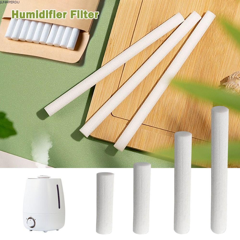 JUNMPERRD 50PCS Humidifier Sticks,วัสดุผ้าฝ้าย 8 มม.ขนาดกรองเติม Sticks,สําลีฟองน้ํา Stick Ultrasoni