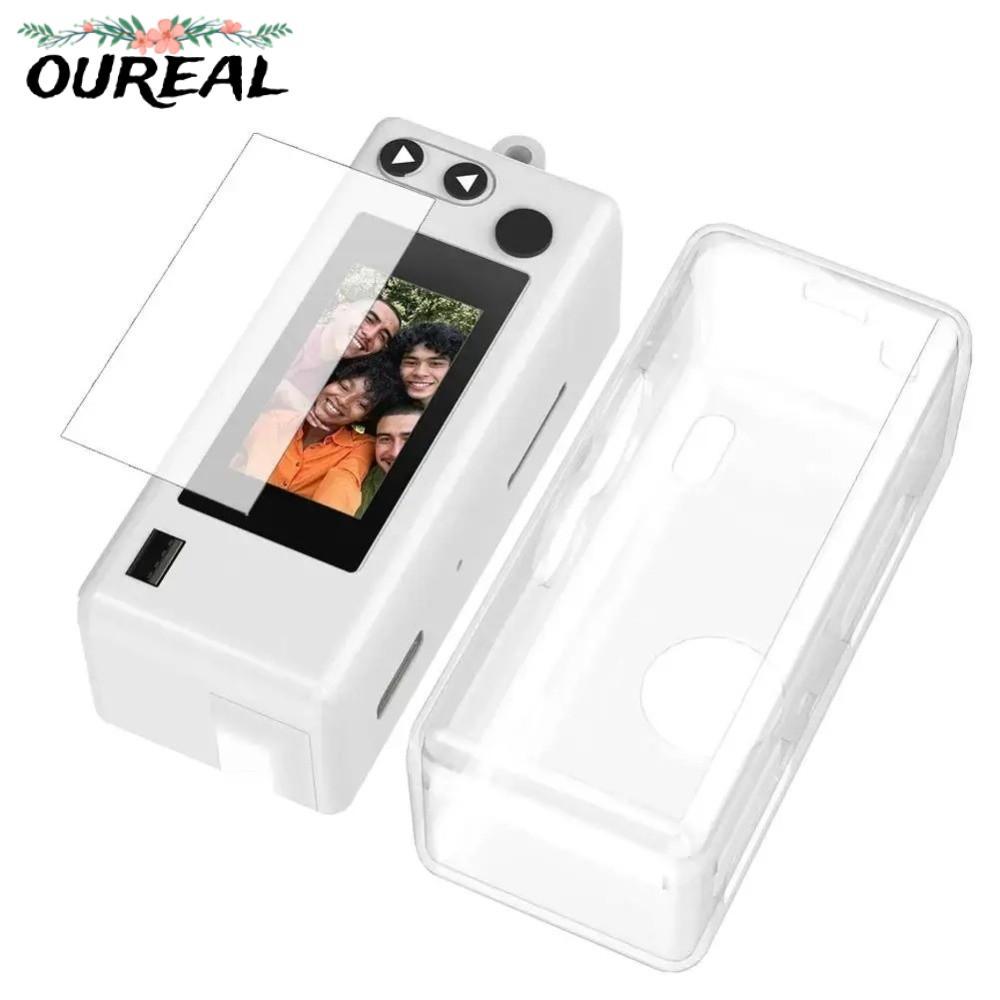 OUREAL สําหรับ Kodak กล้องป้องกัน, กล่องกันฝุ่นโปร่งใสกันกระแทก, อุปกรณ์เสริมกล้อง TPU กล่องเก็บกล้อง