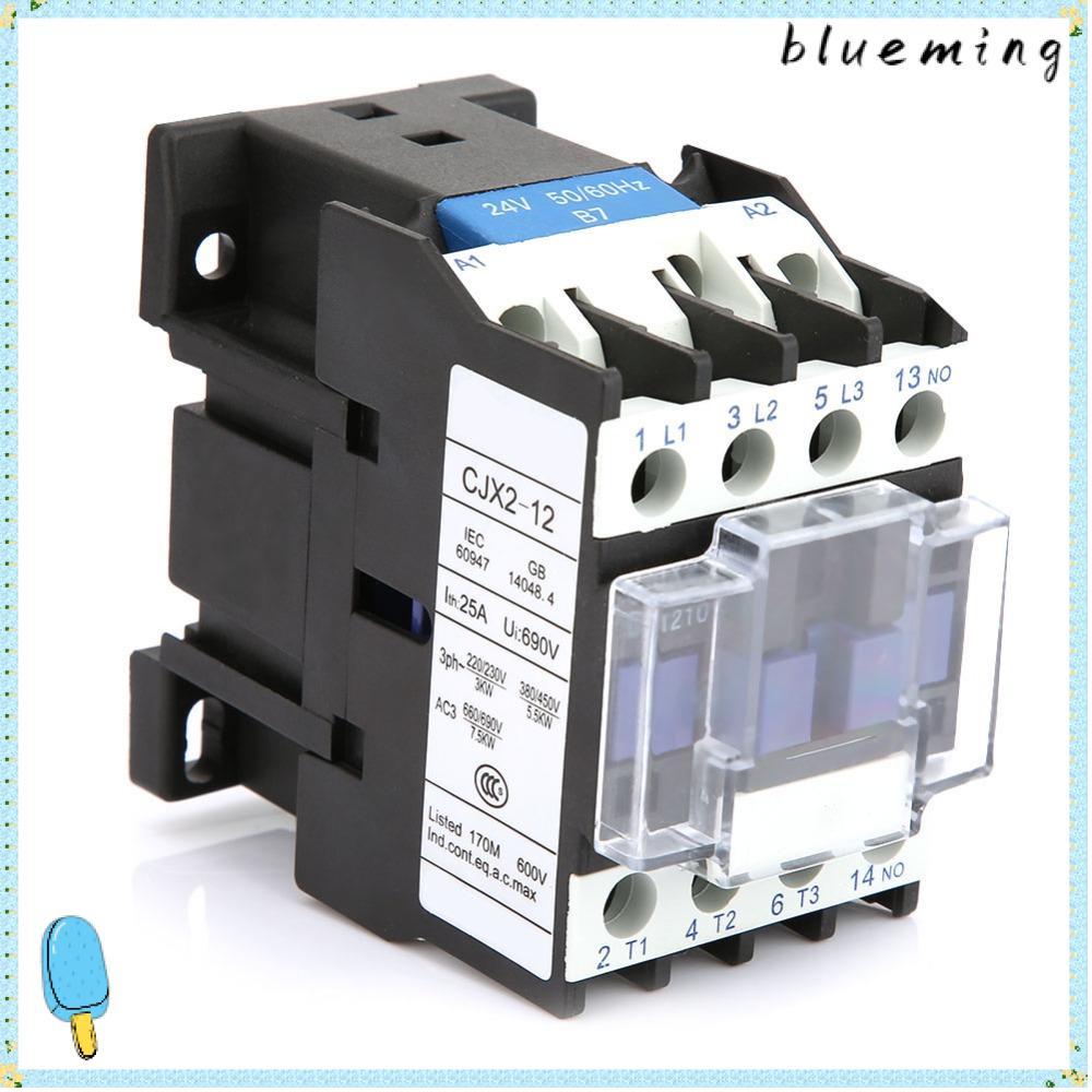 BLUEMING คอนแทค AC, 12A CJX2-1210 คอนแทค, Rail Mount 24 V/36 V/48 V/110 V/220 V/380 V AC CJX2-1210 ร