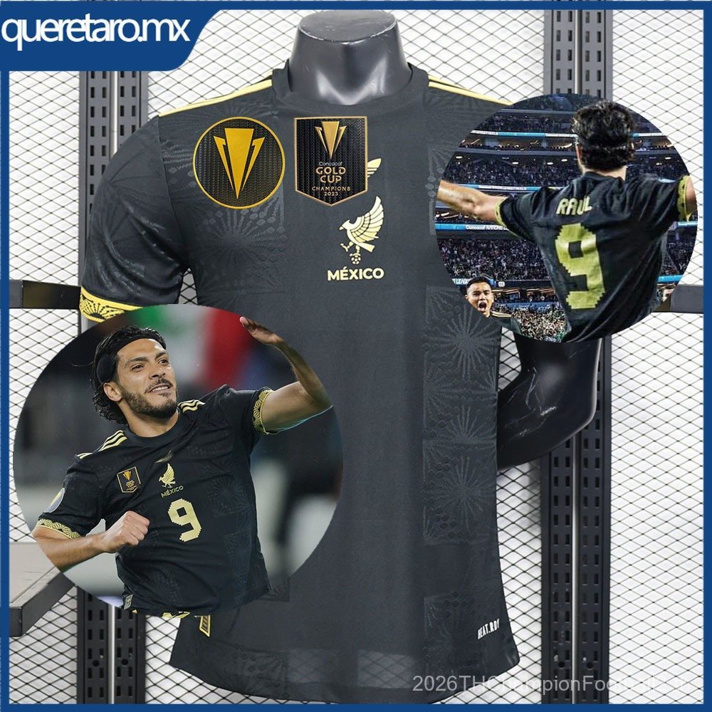 Player Version SSS+2025-26 Mexico Black Jersey Special Edition Player Version Jersey