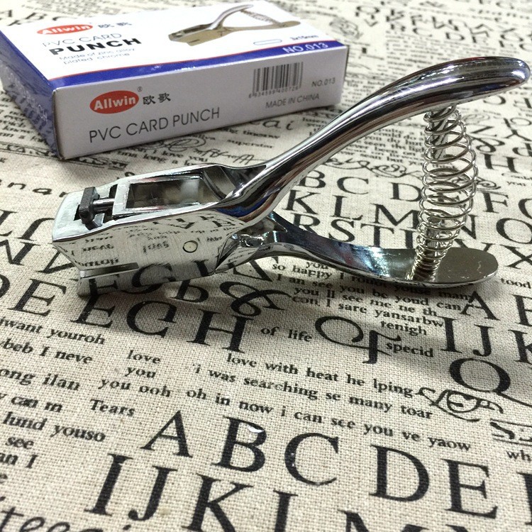 ~~ Irving 013 Hand-held Hole Punch Irving 013 Square Hole Punch 3 * 15mm Square Hole Punch Oval 3z