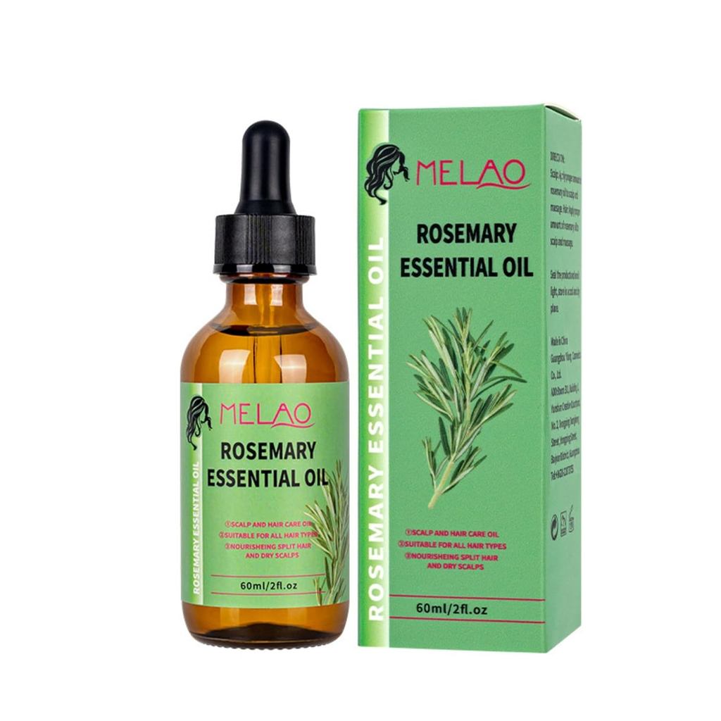 Organics Rosemary Mint Scalp & Hair Strengthening Oil สําหรับทุกสภาพผม, 2 ออนซ์ (2 FL Rosemary Mint 