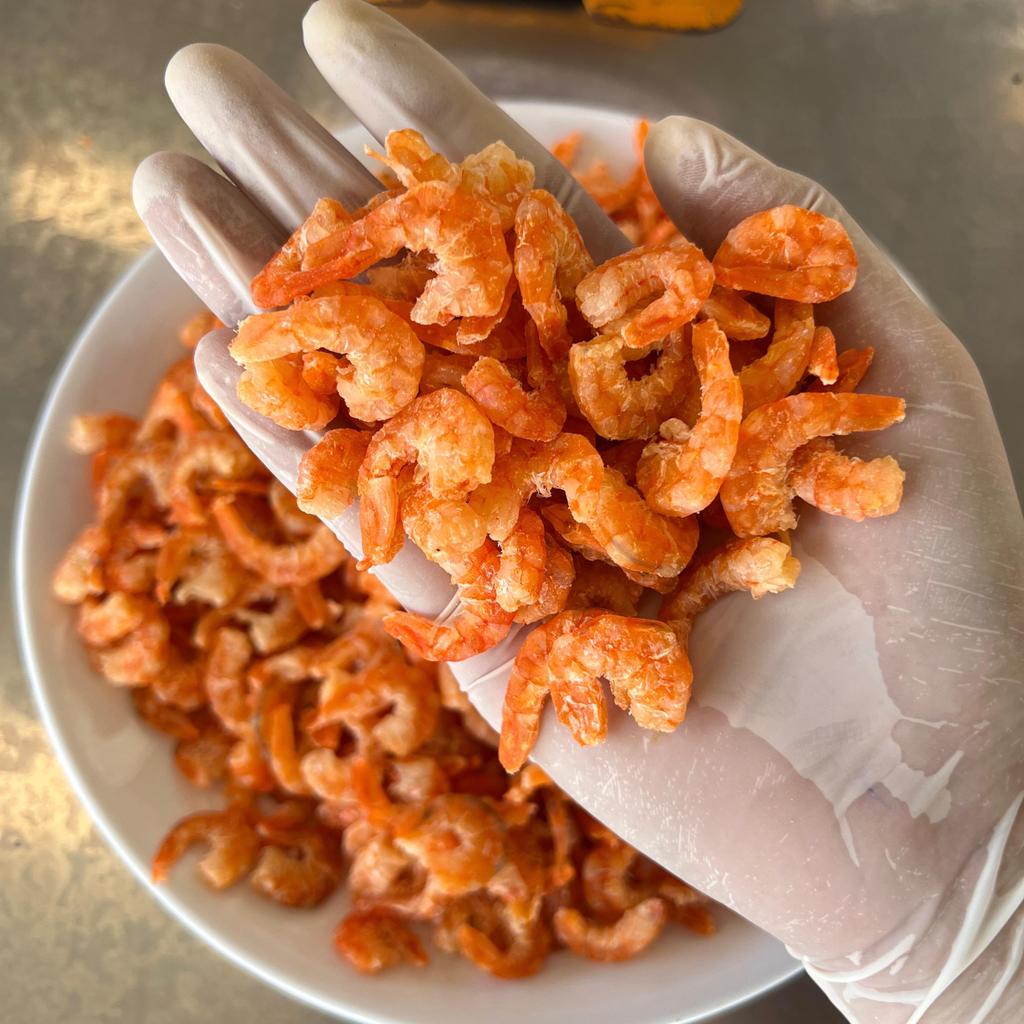 กุ้งวัง (เฮียเทียน) ไร้เปลือก คุณภาพเกรด A+ ไม่เค็ม เคี้ยวหนึบ นุ่มหนับ
