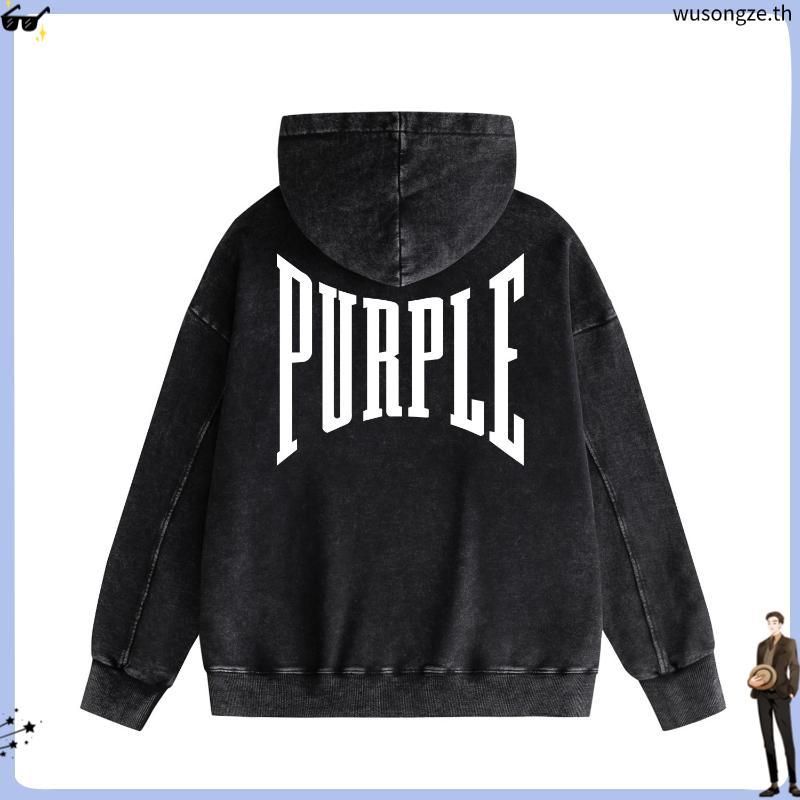 URTHE - เสื้อฮู้ดดี้ เสื้อกันหนาว Oversize รุ่น SUPER CLASS HD
