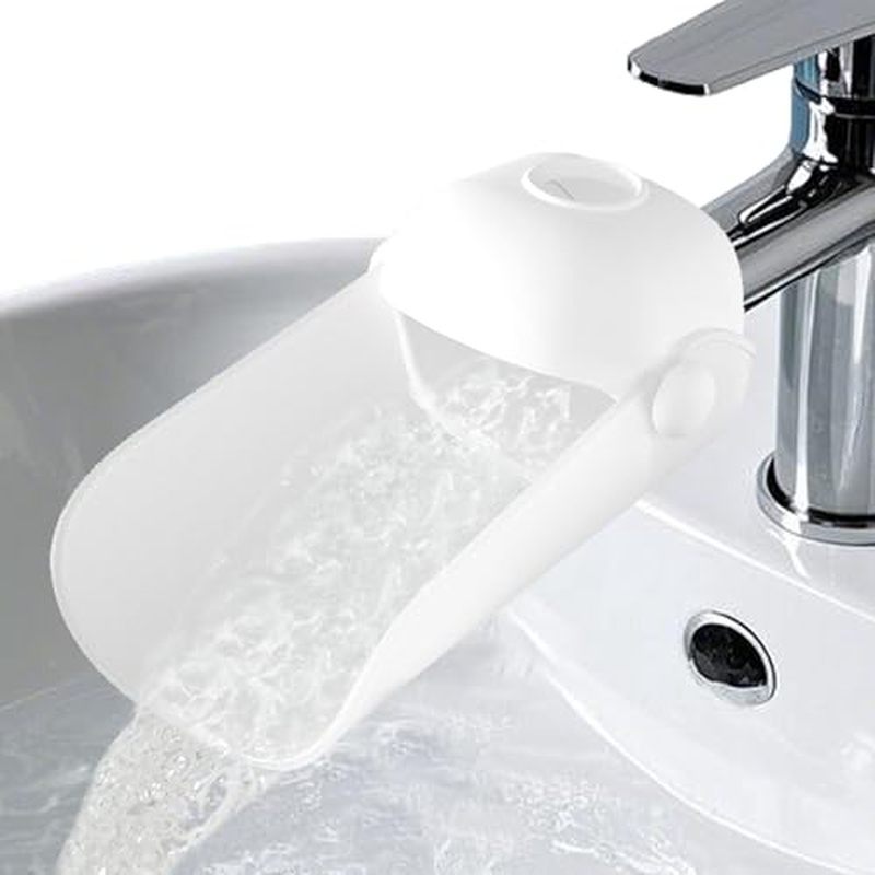 KOMIDK Faucet Extender for Bathroom Sink Faucet Extender for Toddlers Bathroom Sink Kitchen Bathtub 