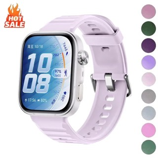สายรัดซิลิโคนสําหรับนาฬิกา Huawei FIT5/ Pro 4 3 การออกแบบที่วางจําหน่ายอย่างรวดเร็วกันน้ํา Sweatproof Band Correa สร้อยข้อมือ