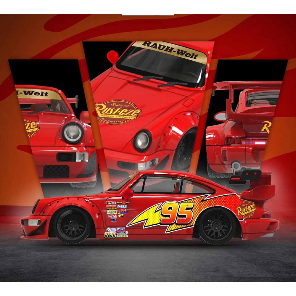 COOL CAR MODEL Porsche 911 McQueen 95