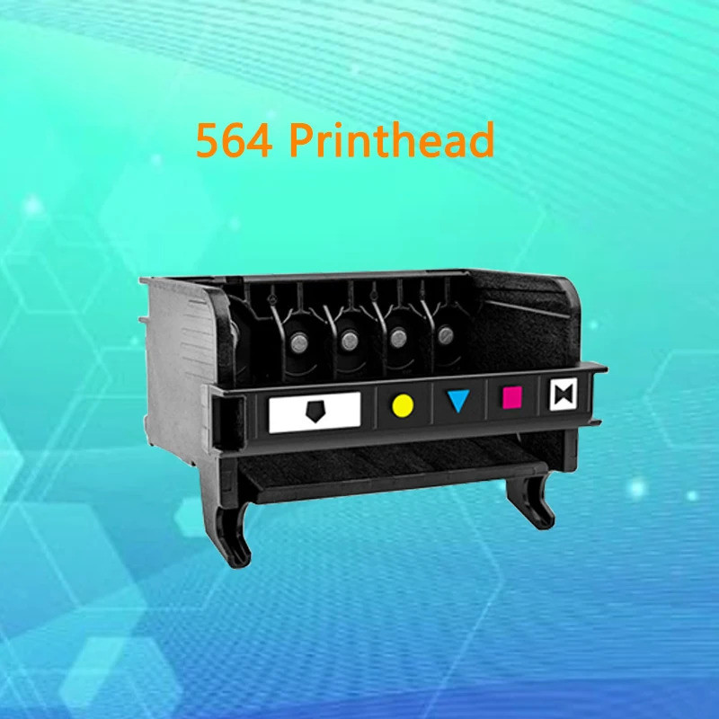 HB 5 สีหัวพิมพ์ 564 หัวพิมพ์สําหรับ HP Photosmart C5380 C510A C309A5468 C5388 C6380 D7560 309A C410 