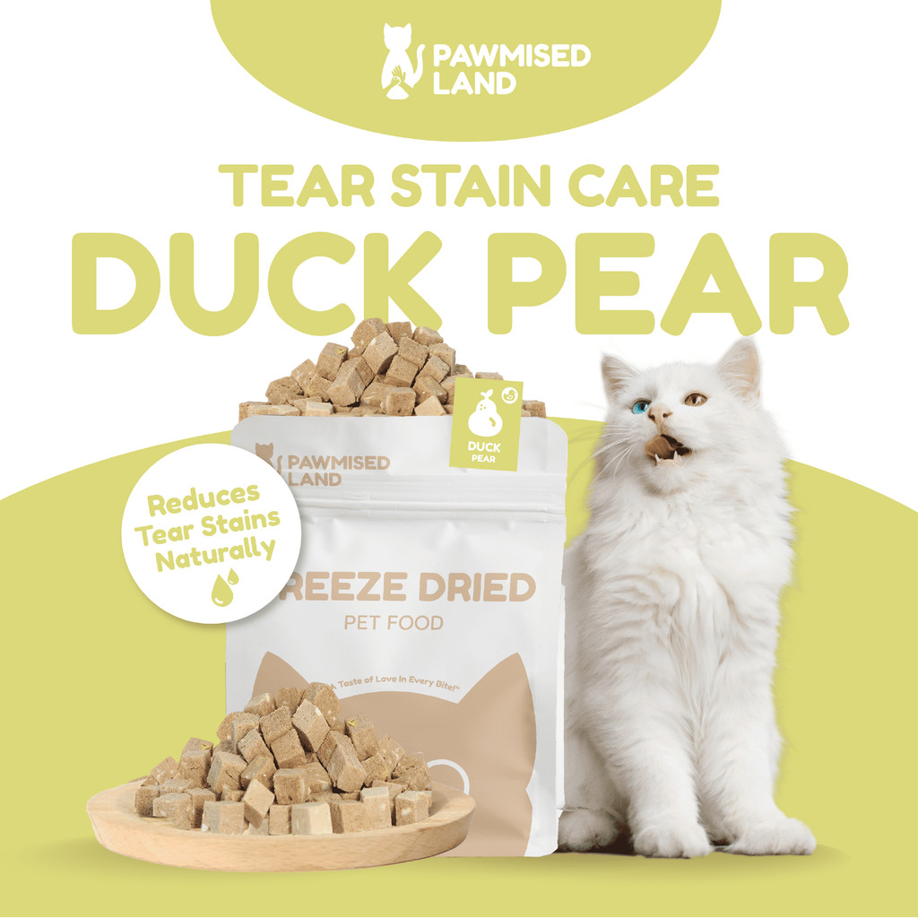 PawmisedLand Catty Munchies - Duck Pear - Functional Series - Freeze Dry 125g อาหารสัตว์เลี้ยง อาหาร
