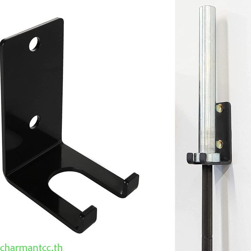 Charmantcc แนวตั้งเดี่ยว Barbell Mount Rack ติดผนัง Barbell Rack Home Gym อุปกรณ์เสริม