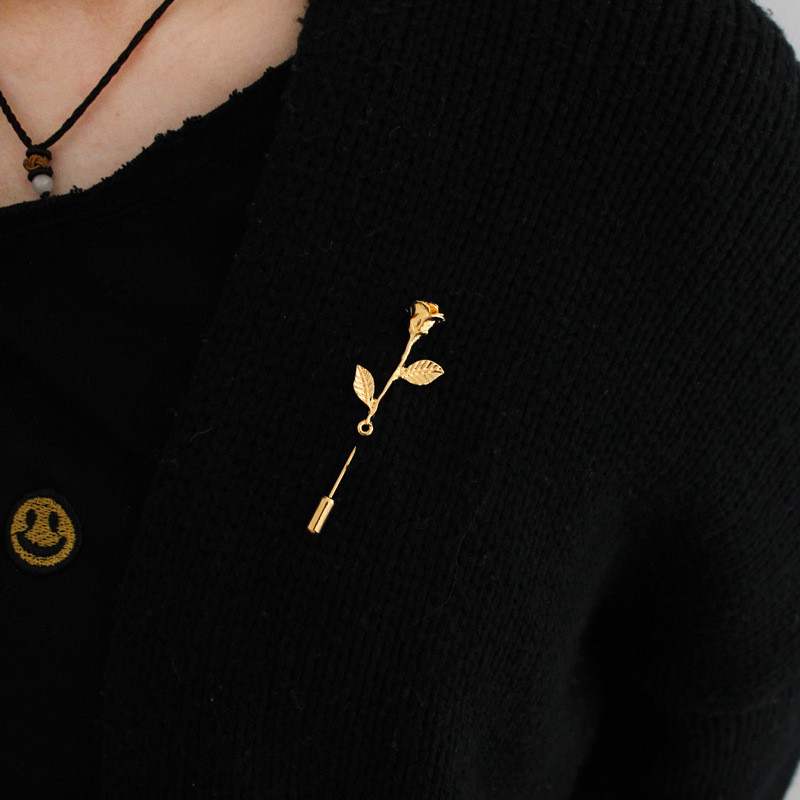2026 Series ebay AliExpress ขายร้อน Rose เข็มกลัด One Bunch Rose เข็มกลัดคอ Pin แบน Pin หญิง