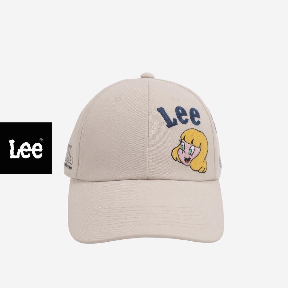 LEE หมวกแก๊ปผู้ชาย / ผู้หญิง คอลเลคชั่น Lee x Akid From Yesterday รุ่น LE F225UHATN02 สีครีม