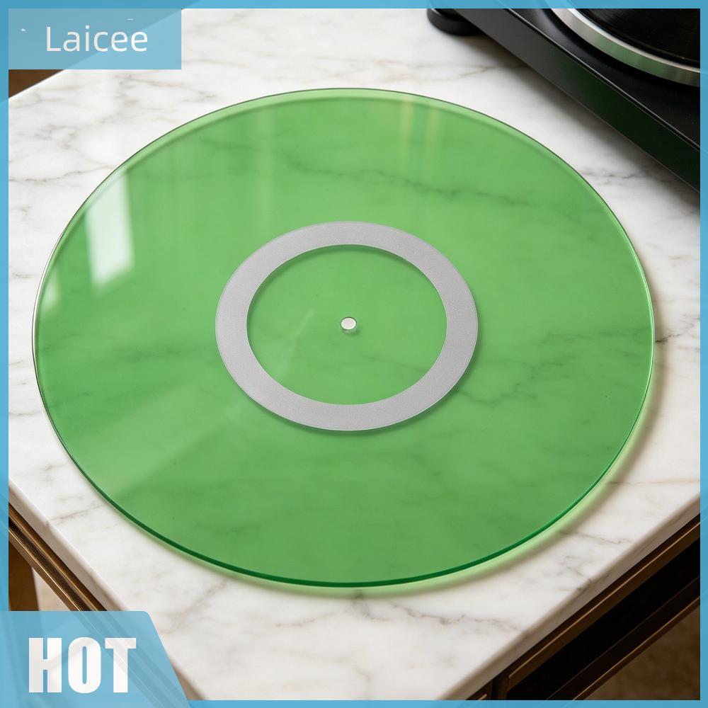 [Laicee.th] แผ่นเล่นแผ่นเสียงอะคริลิค Anti-Static Platter Slip Mats ลดเสียงรบกวน/คุณภาพเสียงดีขึ้น