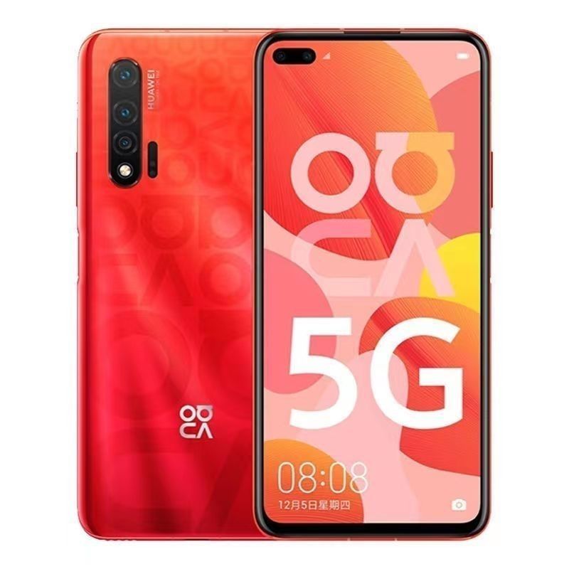 มือสอง Huawei nova6 Kirin 990 นักเรียน Netcom เต็มรูปแบบของแท้กินไก่ King ราคาถูกทํางานสมาร์ทโฟนผู้ส