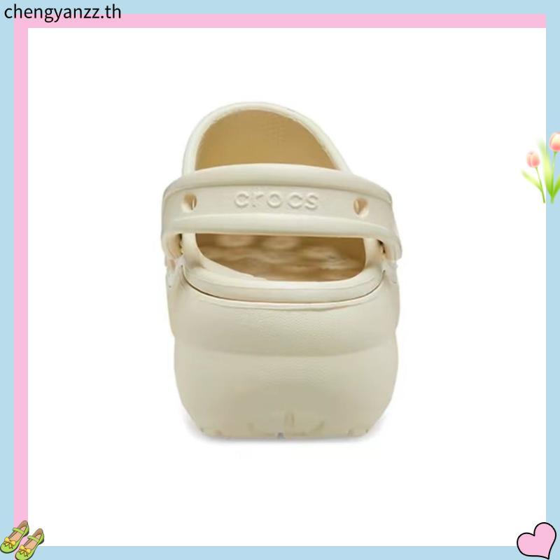 รองเท้าลำลองผู้หญิง CLASSIC PLATFORM CLOG รุ่น 2067502Y2 - BONE