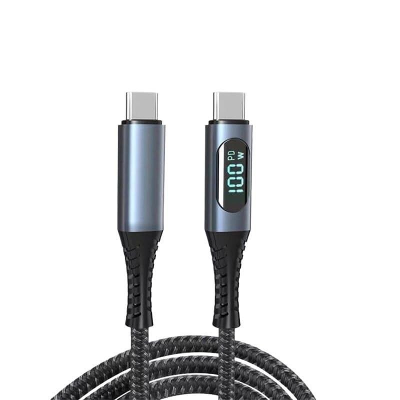 Wen ST 4 USB4.0 Elbow Display Cable 40Gbps TY>pe C to C Cable PD240W Blazing-Fast Cable 8K(1m,USB3.2