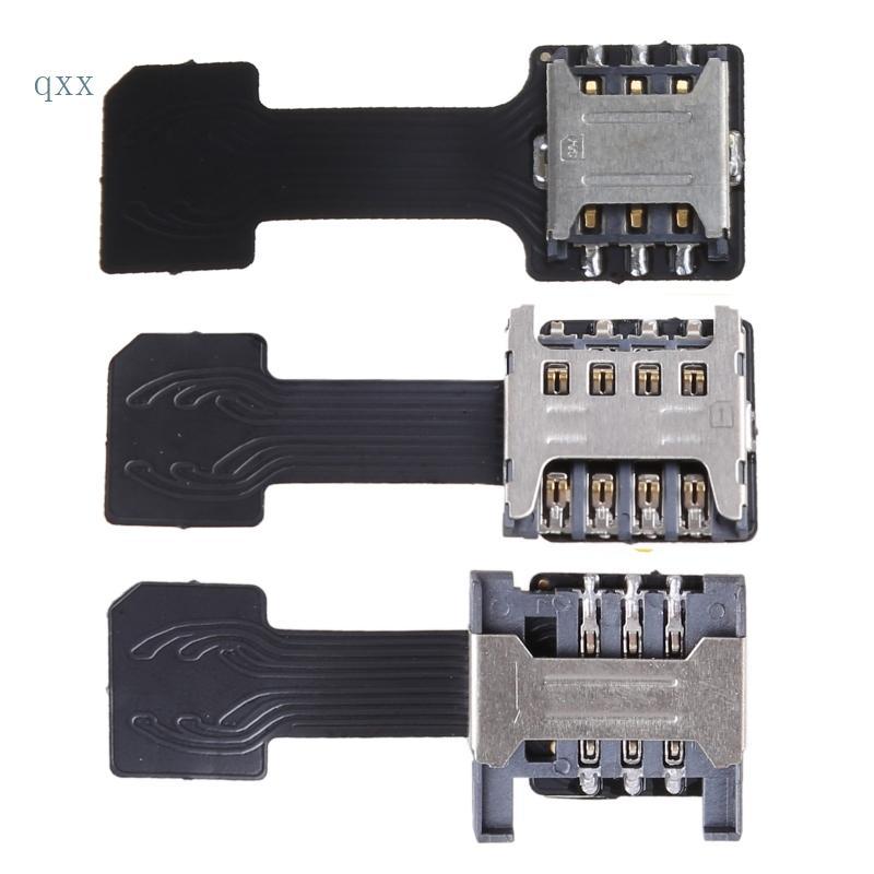 Hybrid Double Dual SIM Card  Adapter for Android Phone Extender for Nano
