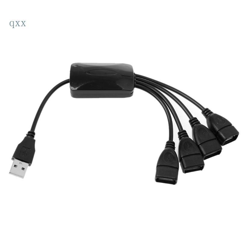 CH* ทนทาน USB 2 0 HUB 480Mbps Hub Splitter 25cm สาย USB ความยาวฮับ USB