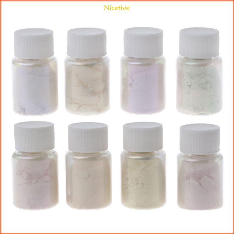 NICE Pearl Powder สําหรับ Mica Powder Pigment สําหรับเล็บ Glitter Pearlescent Powder