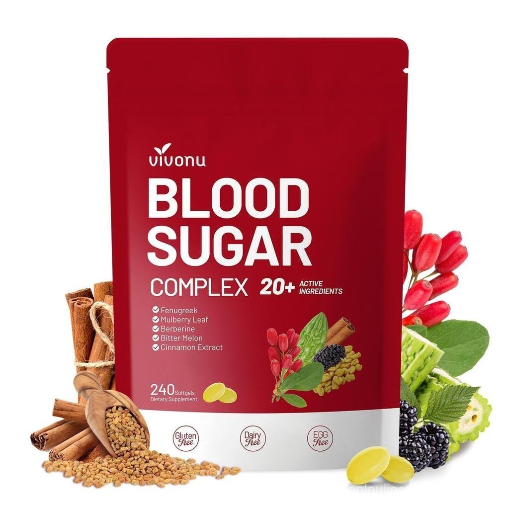 VIVONU Blood Sugar Balance Complex-Blooded Sugar Balance |     รองรับเอฟเฟกต์สารต้านอนุมูลอิสระ |   