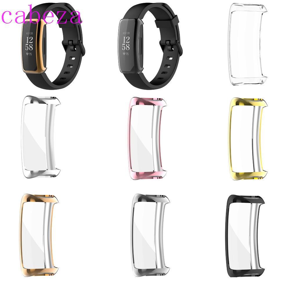 ฝาครอบนาฬิกา CABEZA Inspire 3, ตัวป้องกันหน้าจอ Fitbit Inspire 3 รวมทุกอย่าง, เคสฝาครอบนาฬิกา TPU ป้