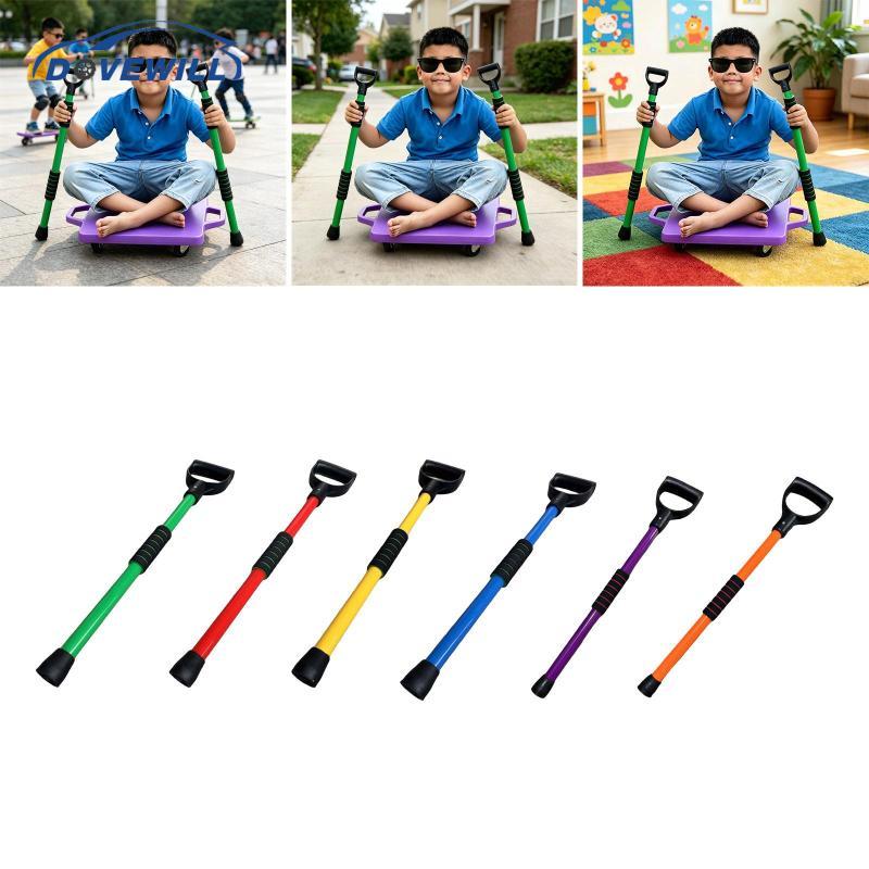 [Dovewill] Short Scoot Paddle Scoot Handle Boys การประสานงานพัฒนา Park Backyard Outdoor Basement Bal