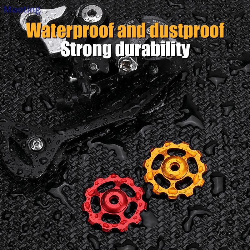 [MT] 11T จักรยานด้านหลัง Derailleur ล้อเซรามิคแบริ่งรอก AL7075 Road Bike Guide Roller Idler