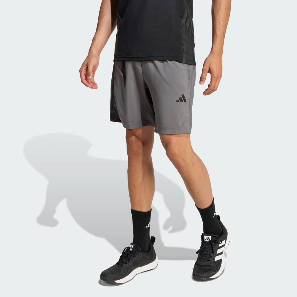 adidas Gym & Training & Yoga WORKOUT ESSENTIALS BASE WOVEN SHORT Men Grey KD2949