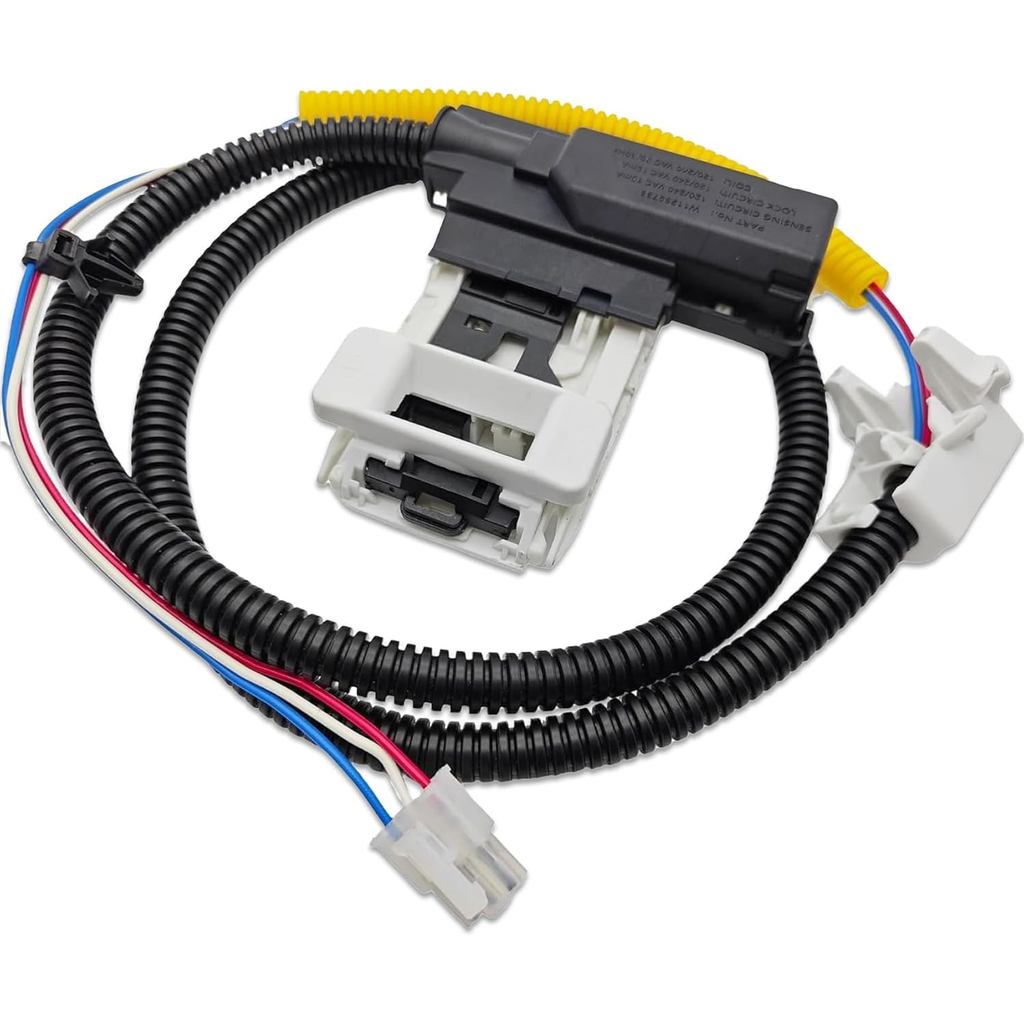อัพเกรด NTW4516FW3 NTW4516FW1 MVWC565FW3 ฝาปิดเครื่องซักผ้าล็อคสลัก, Fit สําหรับ Kenmore Whirlpool M